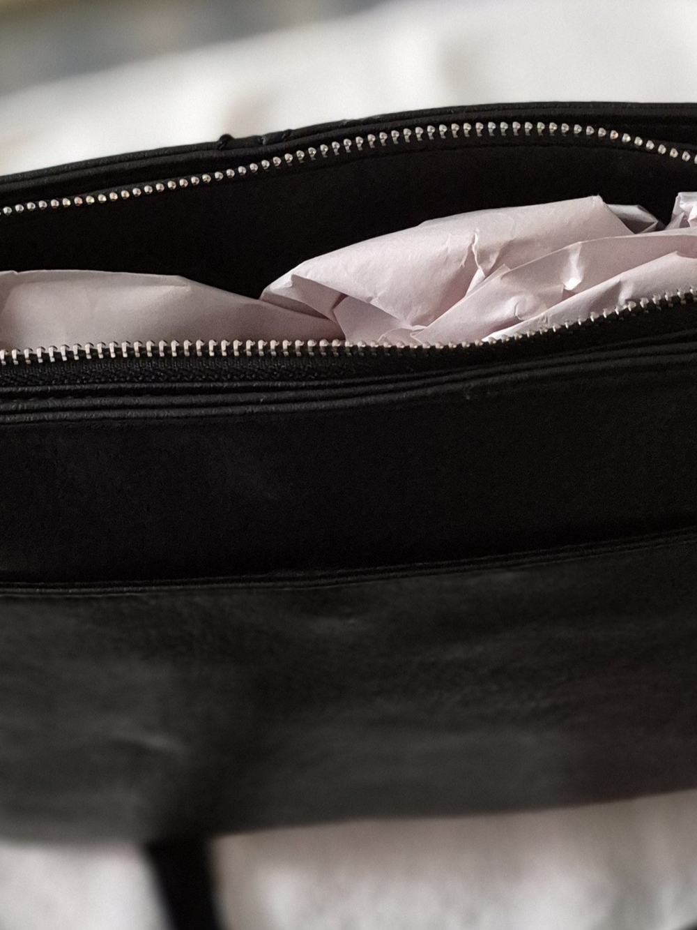 Rosetti Black Faux Leather Crossbody Bag - Picture 5 of 7